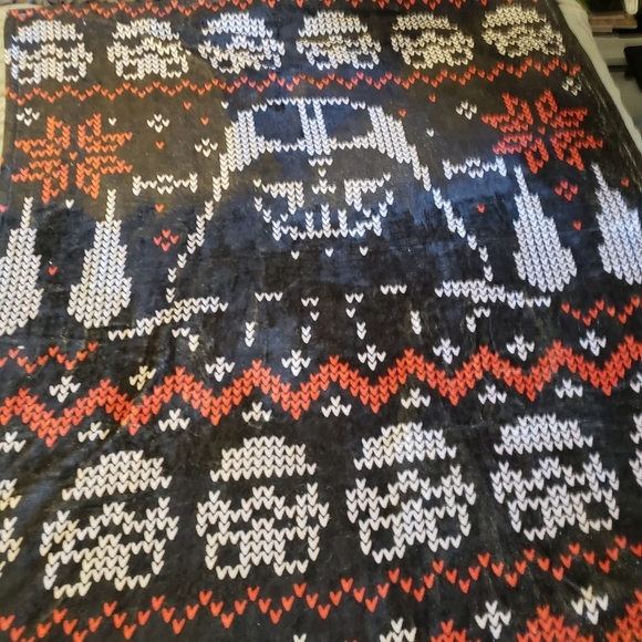 Star wars Christmas sweater blanket - Picture 1 of 5